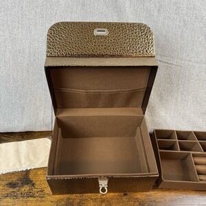 Jewelry Travel Case‎ Organizer Box with Oliver Peoples dust cloth